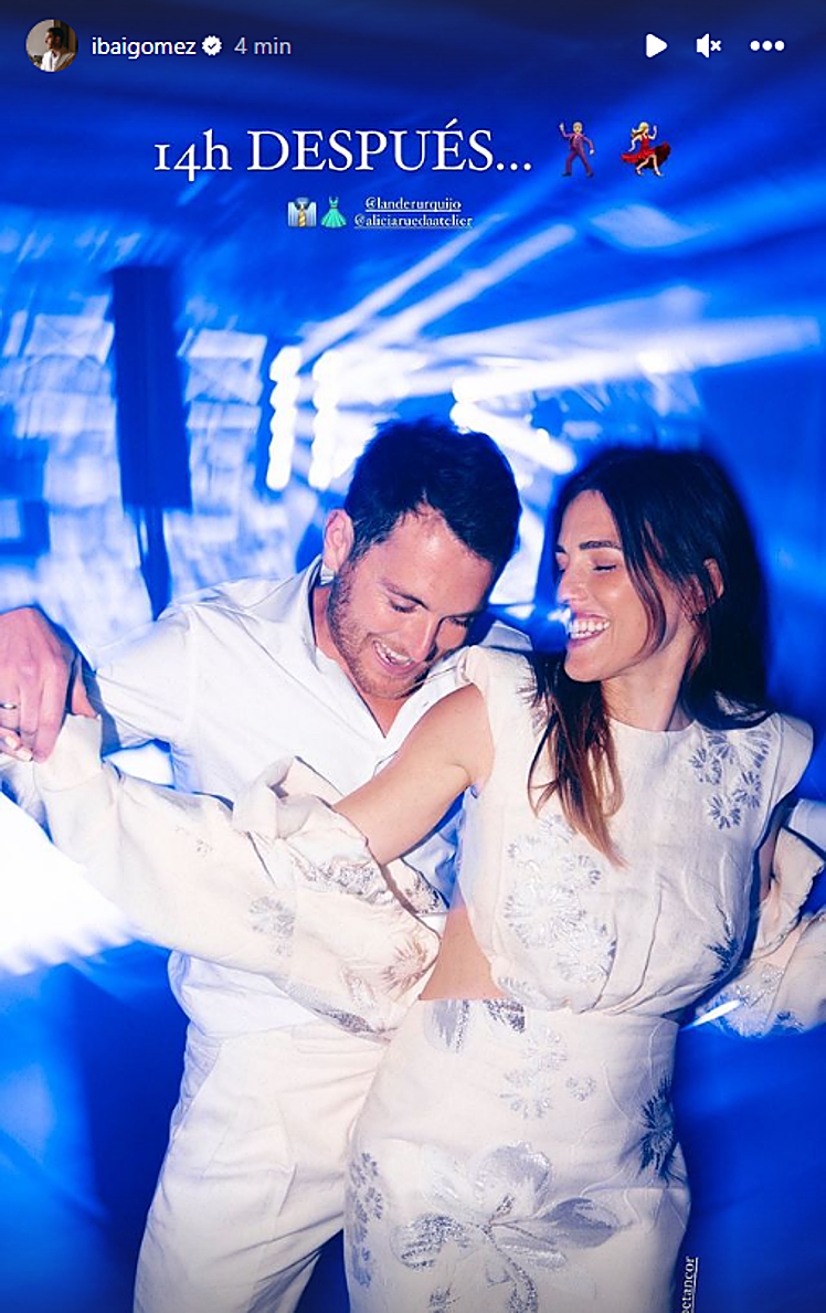 As Han Celebrado Ibai G mez E Ingrid Betancor Su D cimo Aniversario 